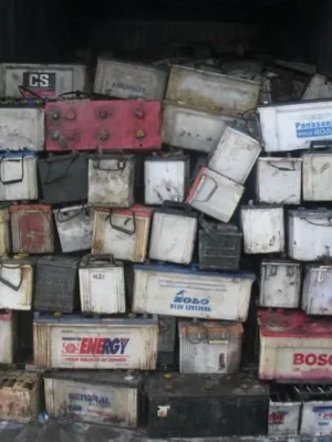 Drained Lead Acid Battery Scrap